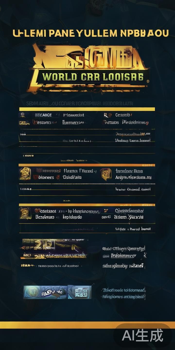 2024年9月亚盈体育竞技赛事奖金排行榜最新动态及分析 1. 英雄联盟国际赛事的奖金领跑
在九月的奖金排